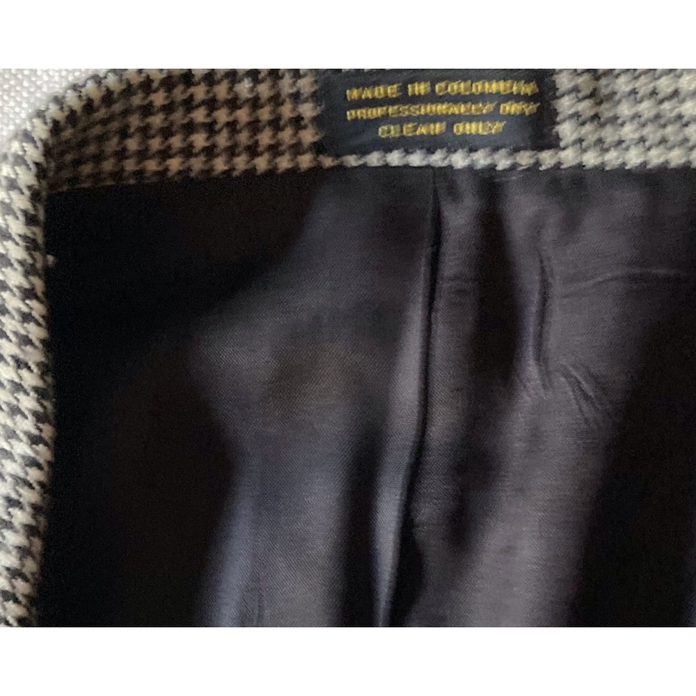 Very Sharp Black White Houndstooth Jacket,By Reno… - image 7